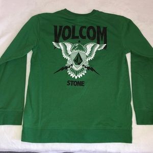 Green sweater Crewneck - Volcom